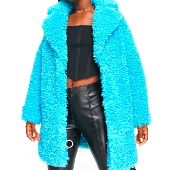 Turquoise coat - Picture 1 of 2